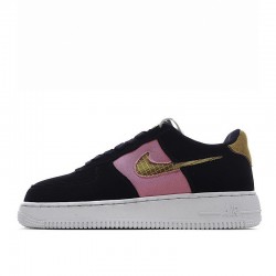 Nike Air Force 1 Low GS 'Black Lotus Pink'  CJ4093 002