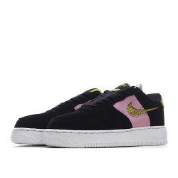 Nike Air Force 1 Low GS 'Black Lotus Pink'  CJ4093 002