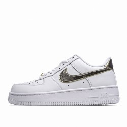 Nike Air Force 1 '07 LV8 'Gold Foil Swoosh'
   DC2181 100