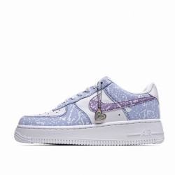 Nike Air Force1 Low White blue  CZ6928 100 