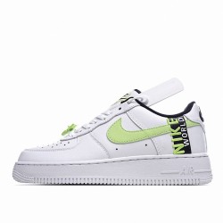 Nike Air Force 1 LV8 1 GS 'Worldwide Pack   White Barely Volt'  CN8536 100