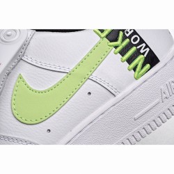 Nike Air Force 1 LV8 1 GS 'Worldwide Pack   White Barely Volt'  CN8536 100