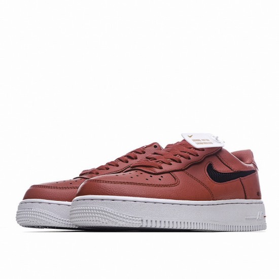 Nike Air Force 1 '07 LV8 'Cut Out Swoosh   University Red'
   CZ7377 600